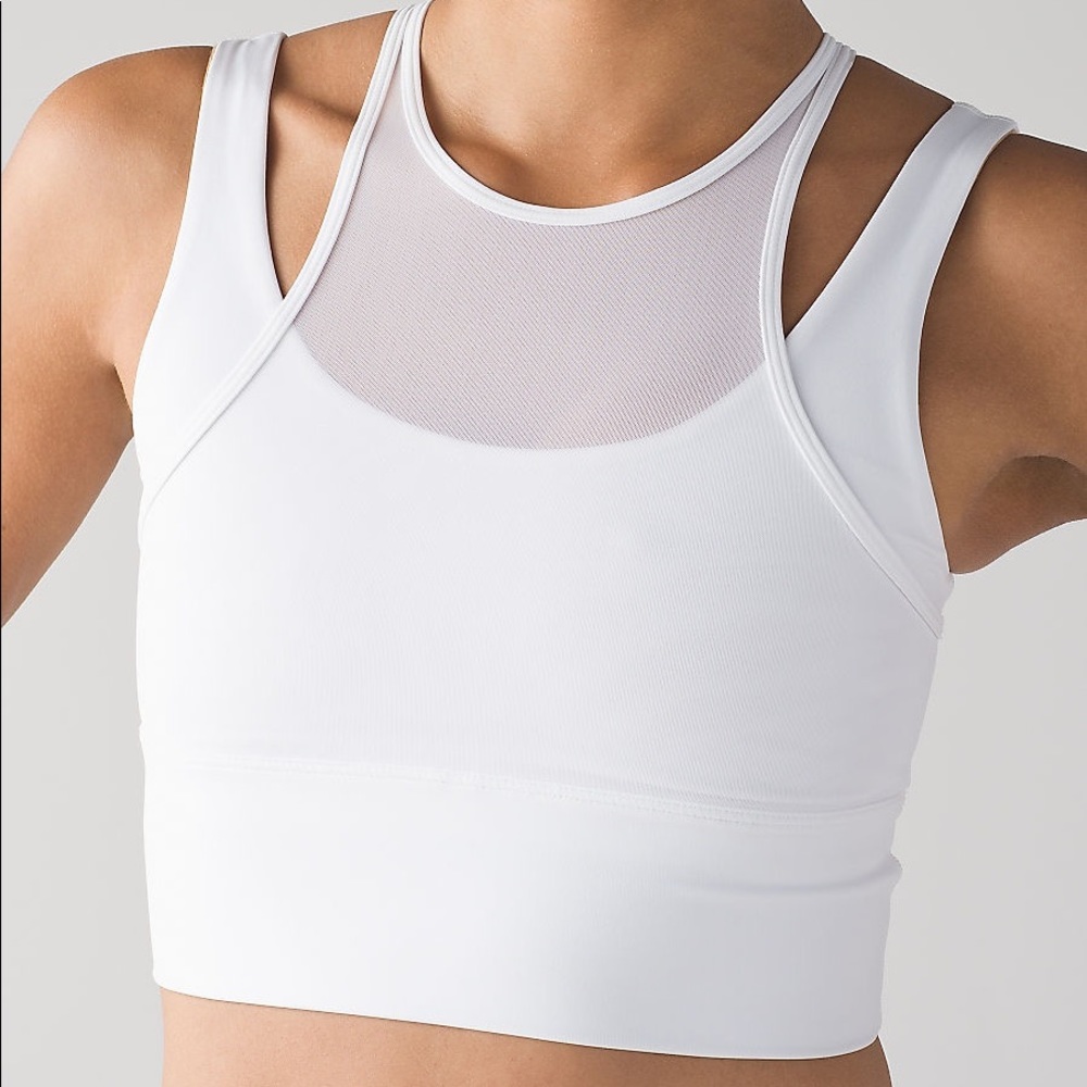 lululemon athletica White Sports Bra